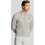 Lyle & Scott - Lichtgewicht Gebreid Cardigan - Grijs - Katoen