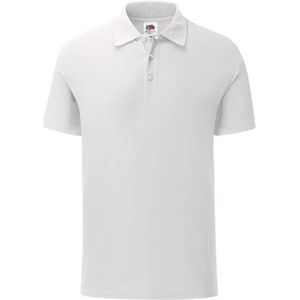 Fruit of the Loom - Heren Getailleerd Polo Shirt - Korte Mouwen