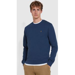 Farah - Tim Crewneck Sweatshirt - Diepblauw - Heren