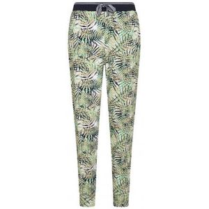 HV Society - HVSJOSUNE - Broek - Marineblauw - Stretch Jersey - All-over Print
