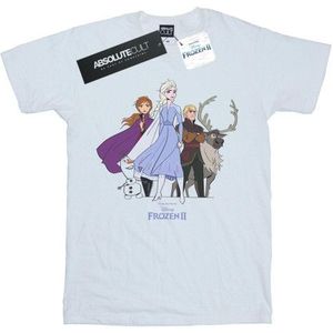 Li-cense Disney dames frozen 2 groep katoenen vriendje t-shirt
