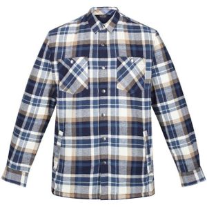 Regatta Heren thamos geruit overhemd met lange mouwen