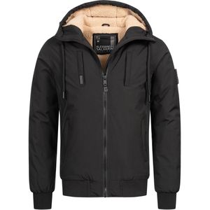 Alessandro Salvarini Winterjas  lichtbruin / zwart