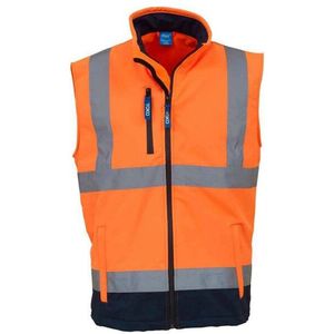 Yoko Hi-vis softshell gilet voor volwassenen