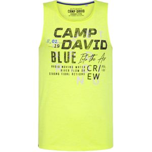 Camp David - Tanktop - Zwart