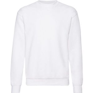 Fruit of the Loom - Heren Klassiek Ingelegd Sweatshirt - 80% Katoen - Eenvoudig Ontwerp
