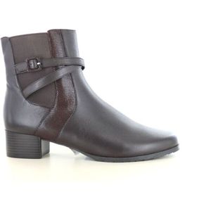 Caprice - 9/25311-25 - Enkellaars - Donkerbruin - Wijdte H