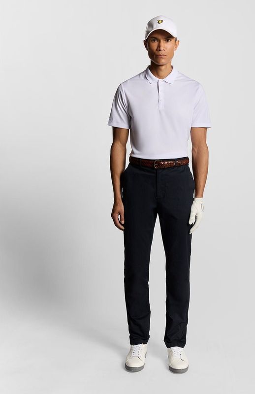 Lyle & Scott - Golf Course Stretch Chino's - Marineblauw - Chino broeken