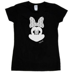 Li-cense Disney dames minnie mouse spiegel illusie katoenen t-shirt