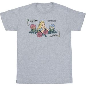 Li-cense Disney heren alice in wonderland wat voor tuin t-shirt