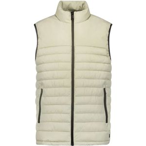 No Excess Bodywarmer gevoerd stone