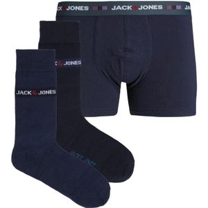 Jack & Jones Heren kerst giftbox jacdna logo donker