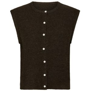 Neo Noir - Everest Knit - Vest - Bruin
