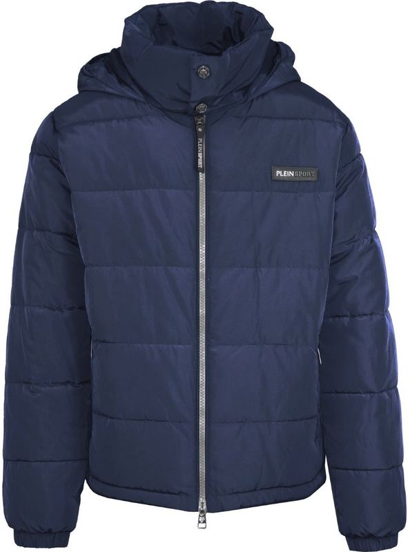 Plein Sport - UPPS101P - Gewatteerd Jack - Marineblauw