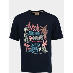 Scotch & Soda T-shirt korte mouw festival flower aw t-shirt 173034/0002