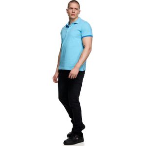 Rusty Neal - Contrast Polo Piqué Shirt - Normale Pasvorm