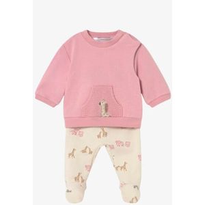 Mayoral - Tweedelige Set - T-shirt met Lange Mouwen en Legging - Voor Pasgeborenen