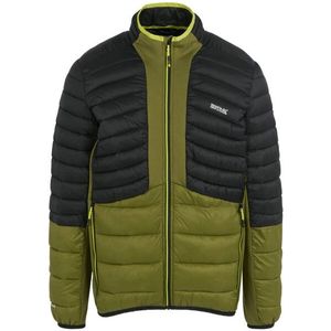 Regatta - Leedre Colour Block - Hybride Jas - Multicolor - 90% Polyester, 10% Elastaan, Waterafstotend