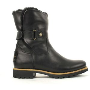 Panama Jack - B2 Napa Negro - Enkellaarzen - Leer - Vachtvoering