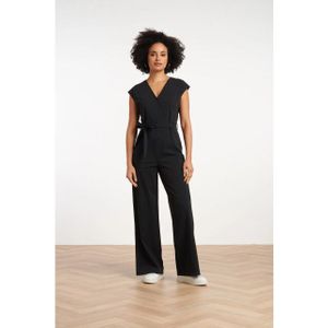 Smashed Lemon - 25382 - Jumpsuit - Zwart