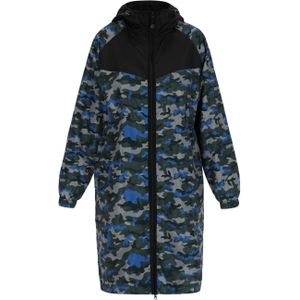 Schmuddelwedda - Urban Rain - Outdoormantel - Lichtblauw - Donkerblauw - Blauw Gemêleerd