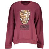 Luipaardprint Sweatshirt met Ronde Hals