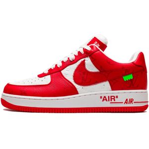 Nike Air force 1 low louis vuitton virgil abloh white red