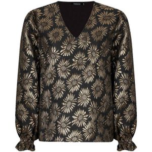 Ydence - Blouse - Goud - Sterre Ws2545 - Dames