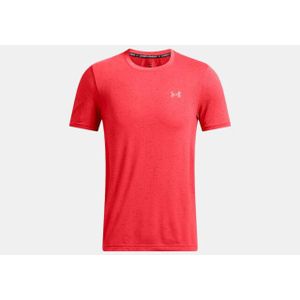 Under Armour - Vanish Seamless SS - Training T-shirt - Rood - Korte Mouw