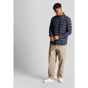 Lyle And Scott - Overhemd - Navy - Windowpane