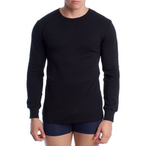 Herren Langarm-Thermo-T-Shirt aus Baumwolle A0258