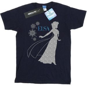 Li-cense - Disney Frozen Elsa - T-shirt - Katoen - 100% Officieel Gelicentieerd