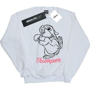 Li-cense Disney dames bambi thumper lijntekening sweatshirt