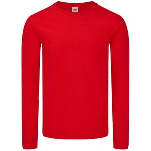 Fruit of the Loom - Iconic T-shirt - Lange Mouwen - Unisex - 100% Katoen