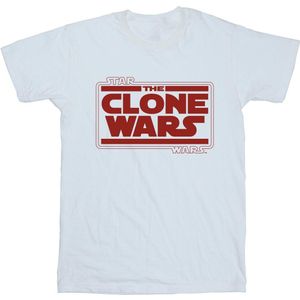 Li-cense Star wars heren clone wars logo t-shirt