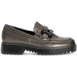 Gabor - Loafers - Brons - Leer - Rubber Zool