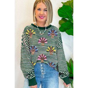 Pailletten Kalkoen Thanksgiving Trui