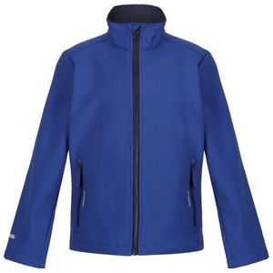 Regatta - Kinder 2-laags Softshell Jas - Waterafstotend - Met Lange Mouwen