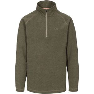 Trespass - Keynote - Fleece Top - Gestreept - Hoog-Neck - Met Lange Mouwen
