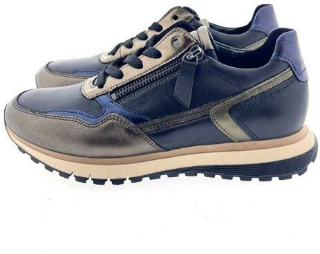 Gabor - Turin - Sneakers - Zwart Combi - Leer