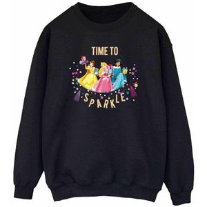 Li-cense Disney dames prinses tijd om te schitteren sweatshirt