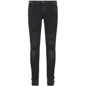 Amiri - Slim Fit Thrasher Plus - Zwarte Denimjeans