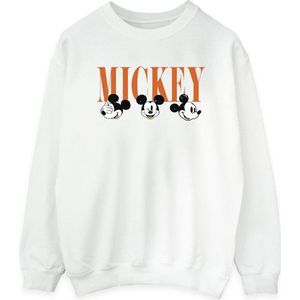 Li-cense Disney dames mickey mouse-gezichten sweatshirt