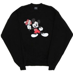Li-cense Disney dames mickey mouse bloemen sweatshirt