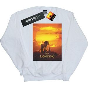Li-cense Disney dames the lion king film sunset poster sweatshirt