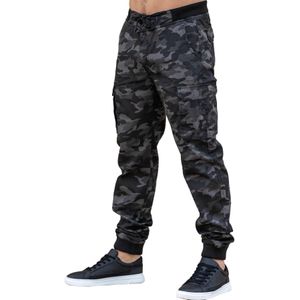 Enzo - Military Combat Camouflage - Cargo Broek - Jogger-stijl