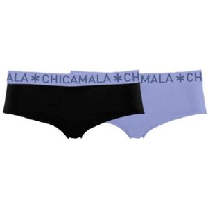 Muchachomalo Girls 2-pack hipster solid