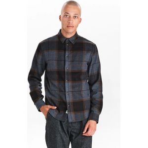 Anerkjendt 900860 aklouis brushed check 0526 dark grey mel