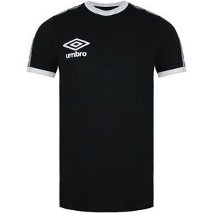 Umbro - Ringer - T-shirt - Zwart/Wit