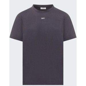 Off White Heren brush arrow slim s/s tee